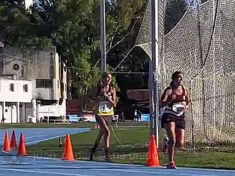 Julieta Gaute en el Nacional U20