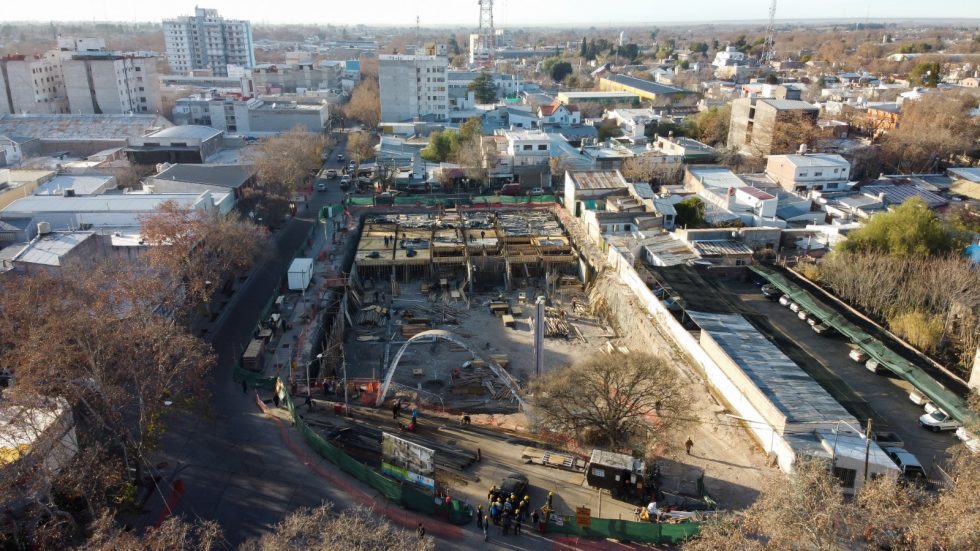 ASÍ AVANZA LA MEGAOBRA DE LA VIEJA TERMINAL DE SAN RAFAEL