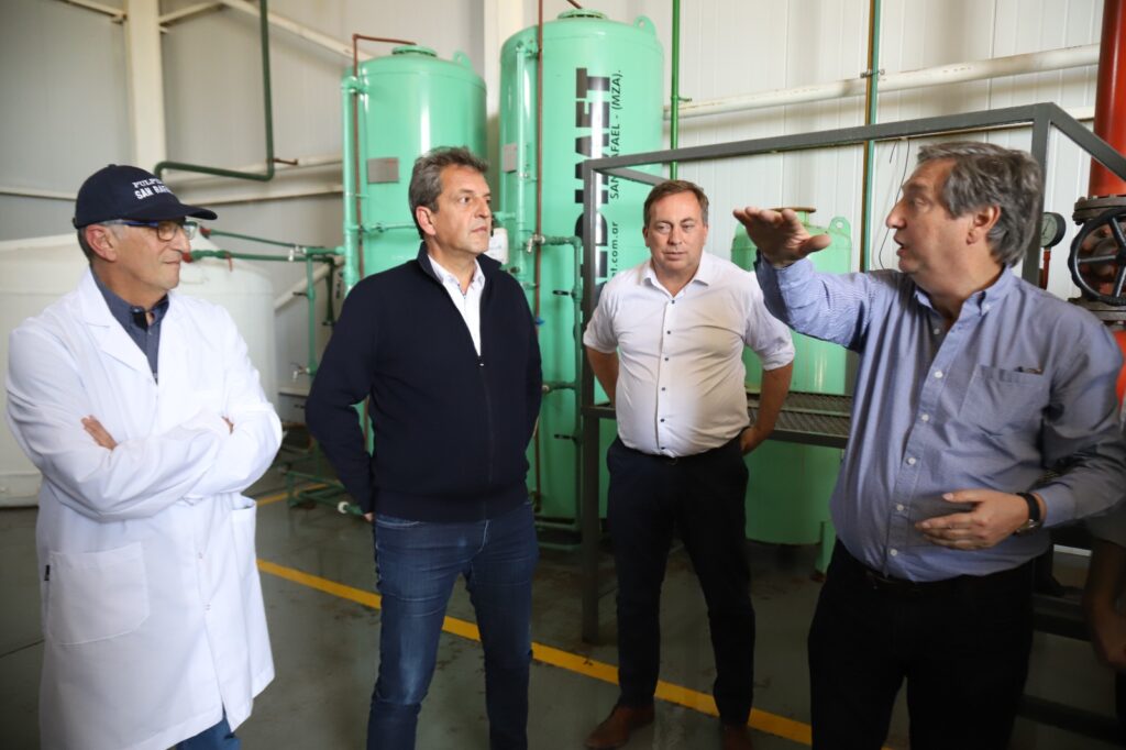 SERGIO MASSA CONFIRMÓ LOS FONDOS PARA TERMINAR EL GASODUCTO Y ANTICIPÓ UNA AMPLIACIÓN