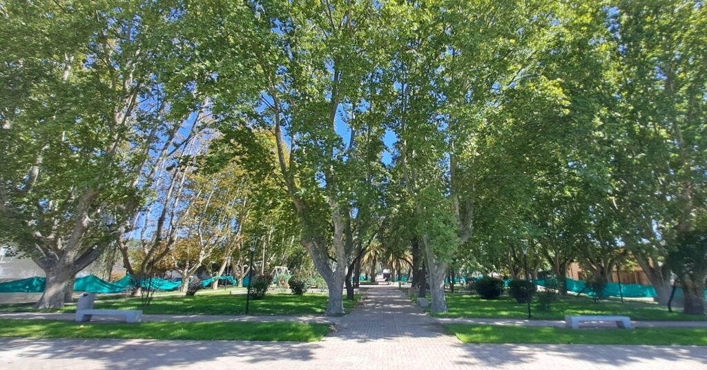 GOUDGE: SE VIENEN LA INAUGURACIÓN DE LA PLAZA Y EL PLAN DE ASFALTO