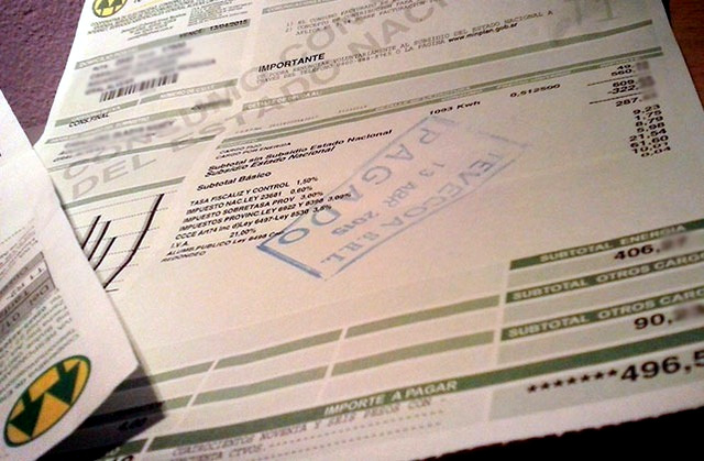 ELECTRICIDAD: EN MARZO PAGARON $30.000, EN MAYO PAGARÁN $75.000