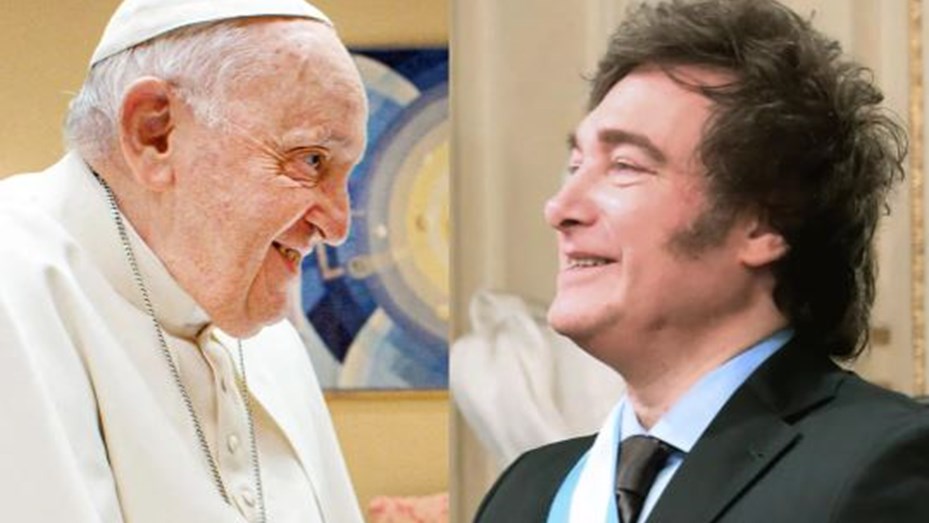 MILEI SOBRE EL PAPA: «DEL MALIGNO REPRESENTANTE EN LA TIERRA A EL ARGENTINO MÁS IMPORTANTE EN LA HISTORIA»