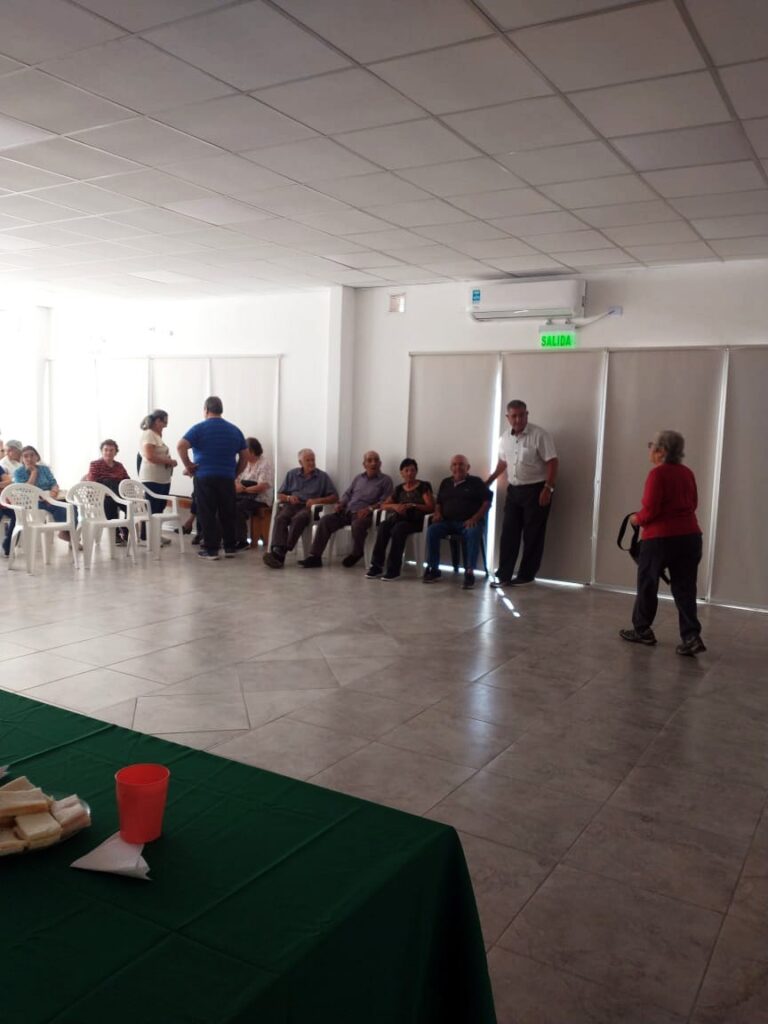ADULTOS MAYORES DE LA VILLA 25 DE MAYO YA DISFRUTAN DEL NUEVO CENTRO DE JUBILADOS