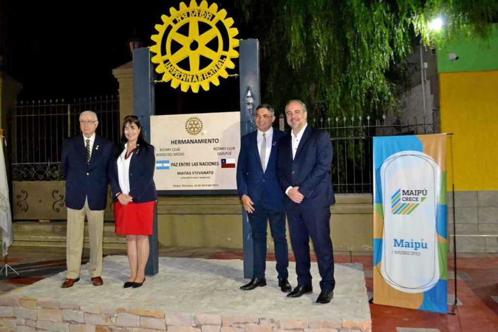Stevanato participó del Encuentro de Hermanamiento Internacional del Rotary Club