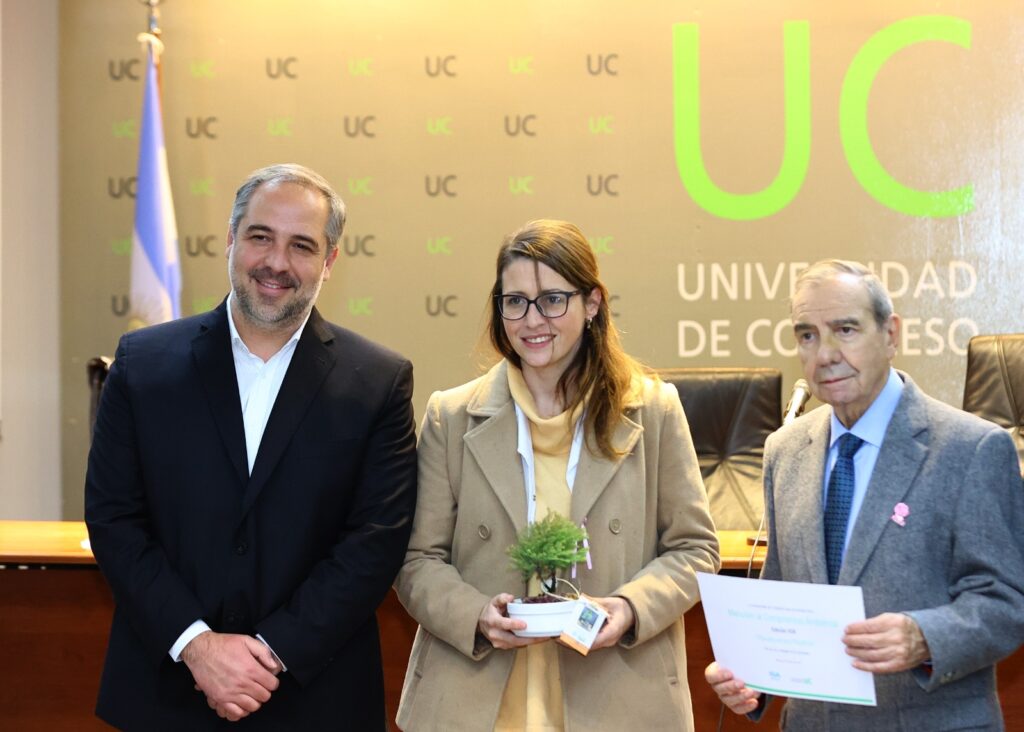 Maipú recibió una distinción en el Día del Ambiente