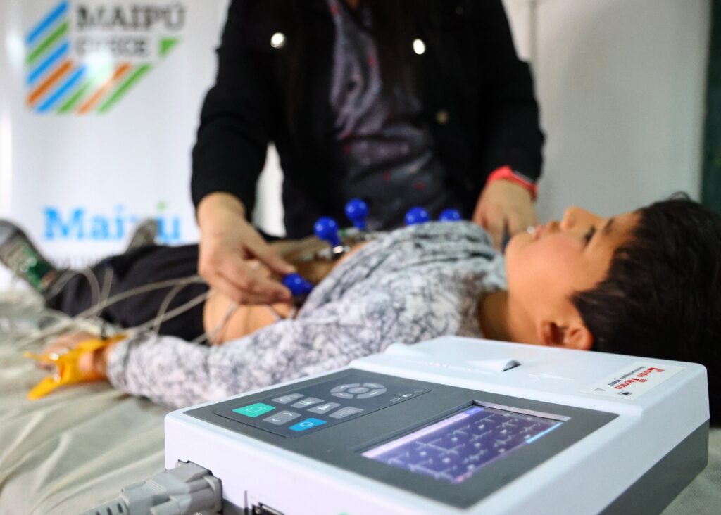 OPERATIVOS DE SALUD EN ESCUELAS DE FÚTBOL MAIPUCINAS