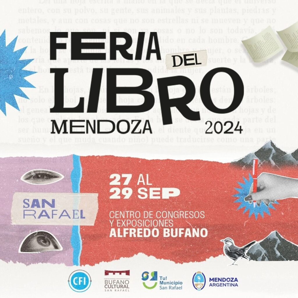FELIPE PIGNA, ROCAMBOLE, CHANTI, EL SOLDADO Y JUAN SOLÁ EN LA FERIA DEL LIBRO DE SAN RAFAEL