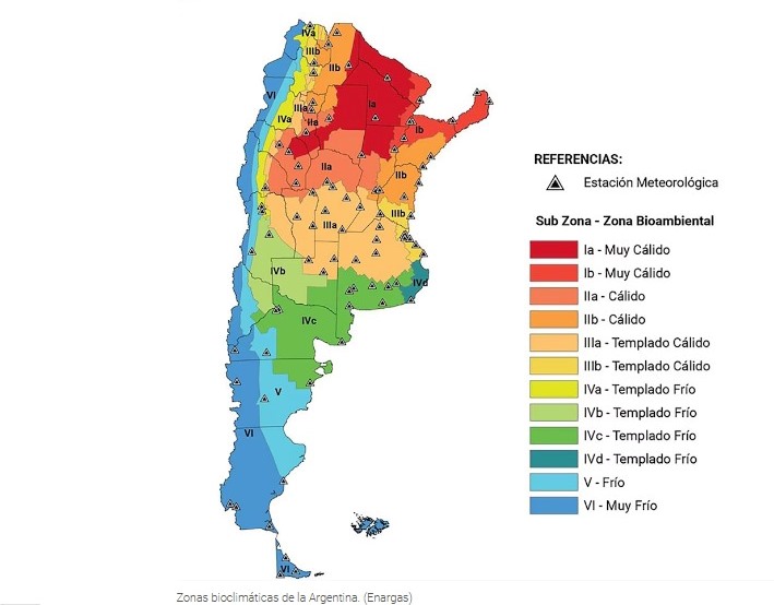 MENDOZA ENTRE LAS PROVINCIAS AFECTADAS POR EL RECORTE DEL SUBSIDIO DE ZONA FRÍA