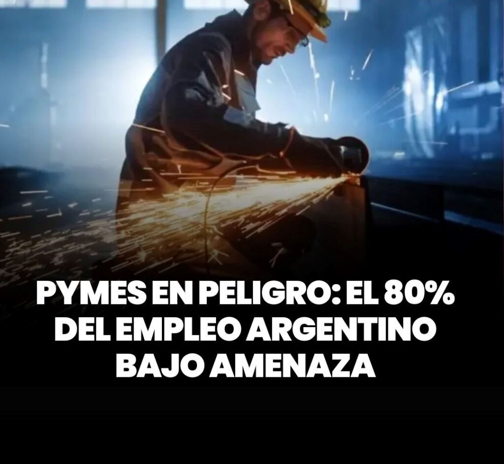EL 80% DEL EMPLEO ARGENTINO EN RIESGO TOTAL