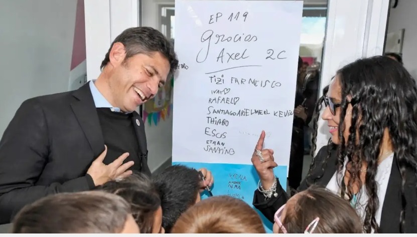 KICILLOF PRESENTÓ EL PROGRAMA PROVINCIAL SALUD ESCOLAR