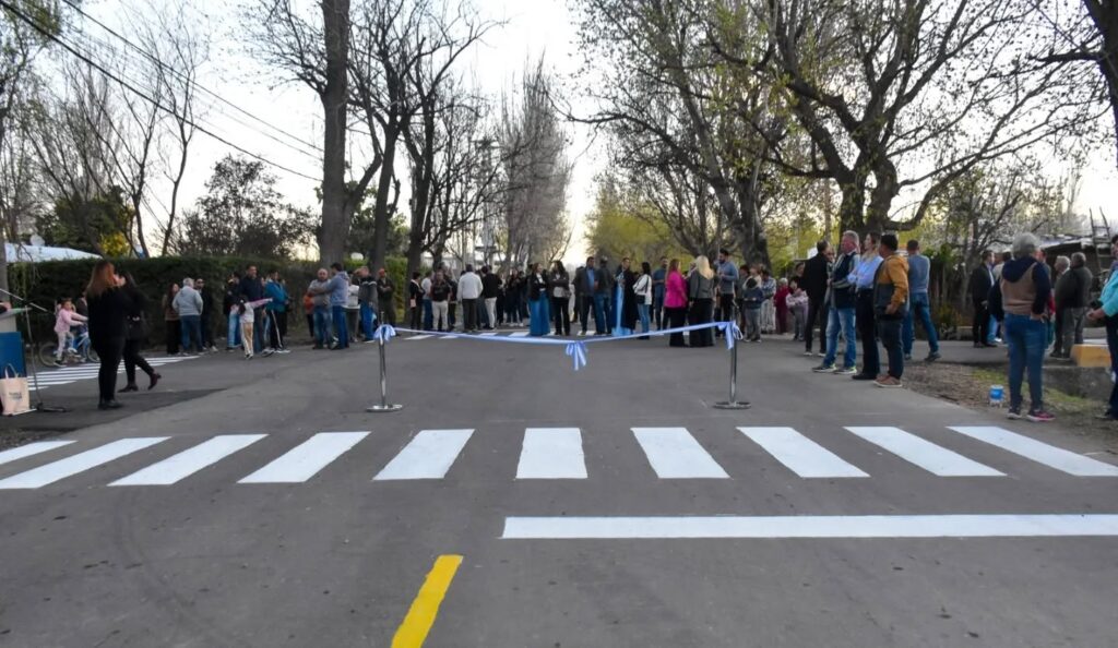 MÁS DE 25.000M² DE ASFALTO MEJORAN LA CIRCULACIÓN EN TUNUYÁN