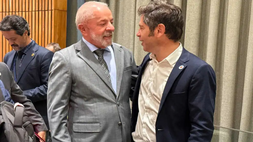 KICILLOF SE MOSTRÓ JUNTO A LULA EN SU VIAJE A NUEVA YORK
