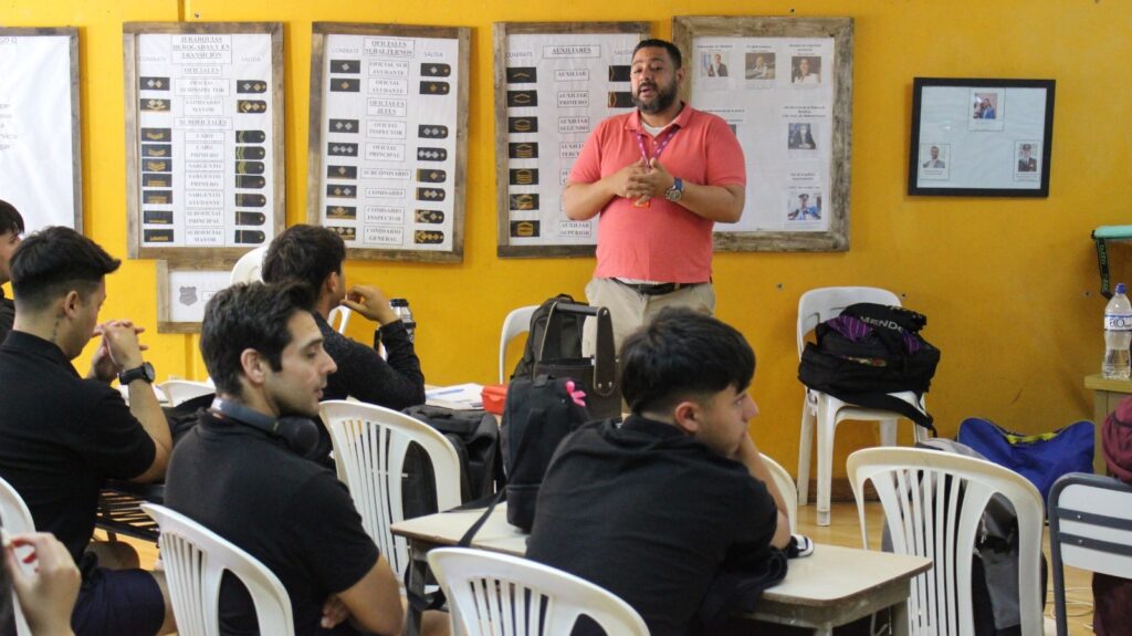 Intercambio académico entre Chile y Argentina fortaleció la formación de futuros profesores de Educación Física en General Alvear