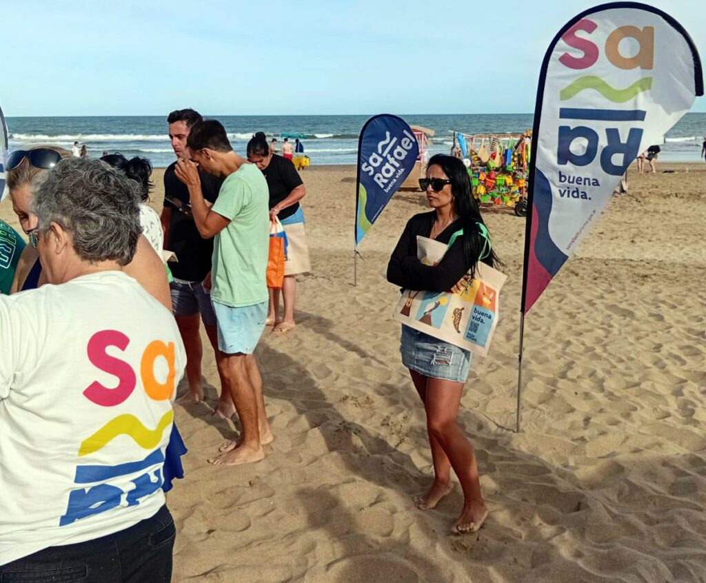 Exitosa promoción turística de San Rafael por la Costa Atlántica