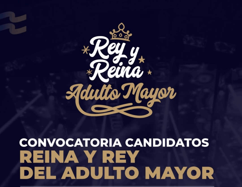 Inscripciones abiertas para la elección del Rey y la Reina del Adulto Mayor