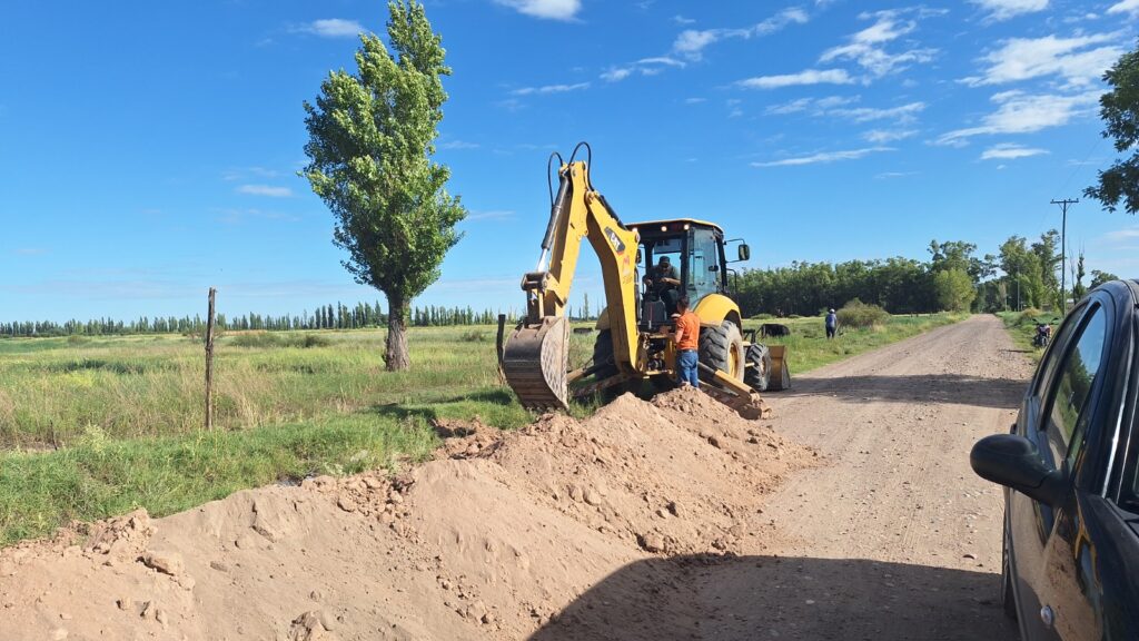 El Municipio de San Rafael extiende una red de agua para abastecer a 45 familias