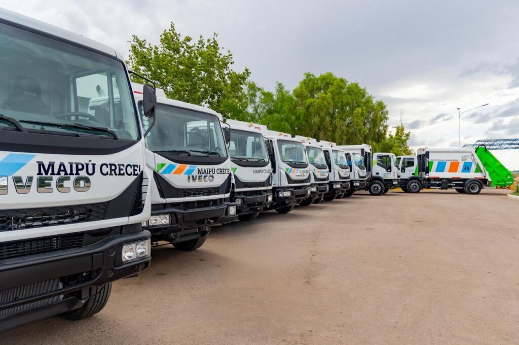 Maipú refuerza su flota municipal con la inversión más importante de su historia
