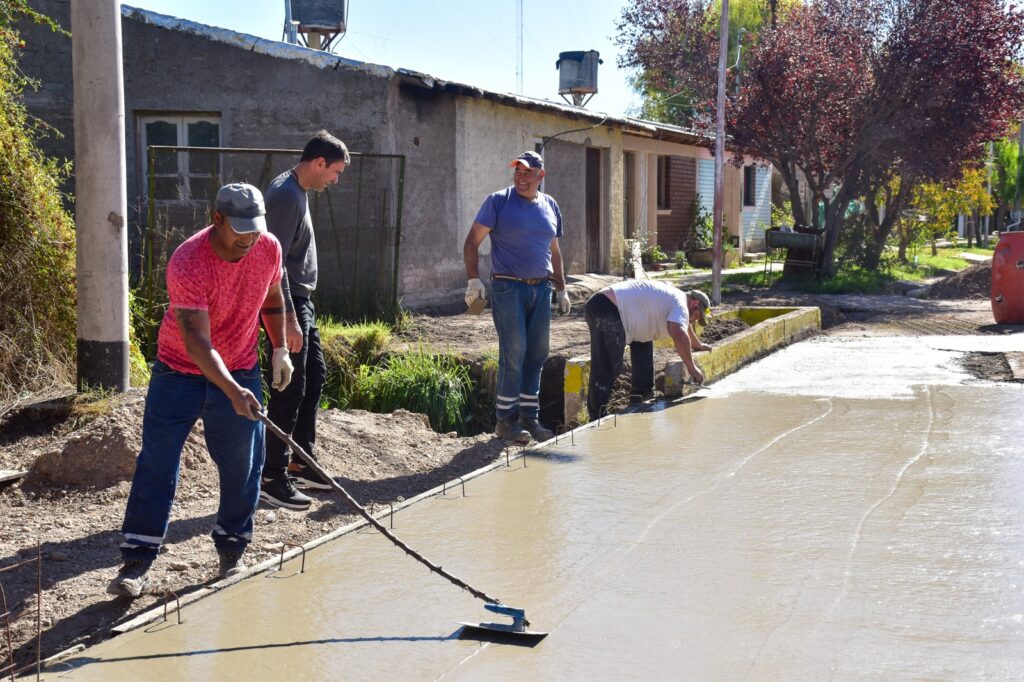 Tunuyán: la obra pública no se detiene