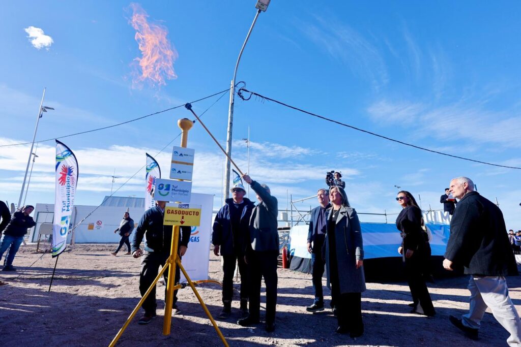 Con orden financiero y gestión propia, San Rafael puso en marcha el gasoducto que cambiará la matriz productiva del Sur