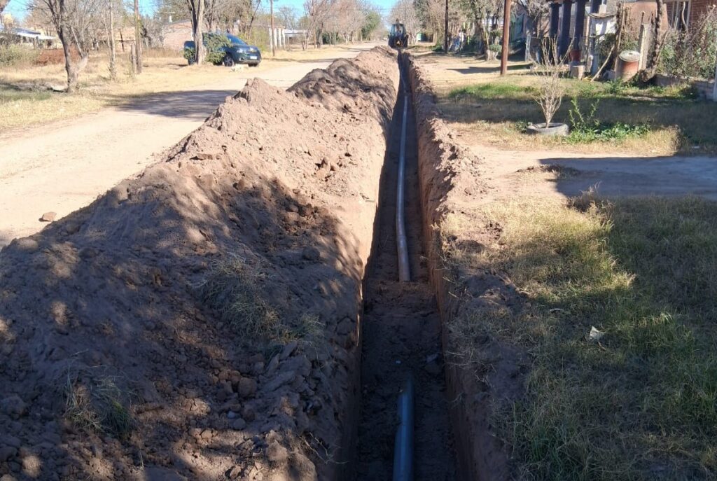 El municipio de San Rafael avanza en una nueva red de agua potable en el distrito de Real del Padre