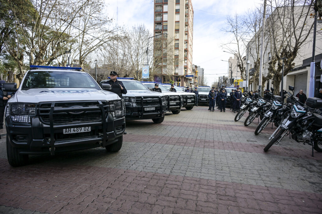 La Matanza sumó 40 patrulleros y 10 motos para reforzar la seguridad