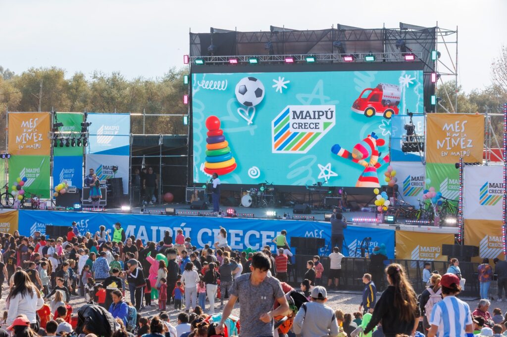 Maipú celebra el Día de la Niñez con dos jornadas imperdibles
