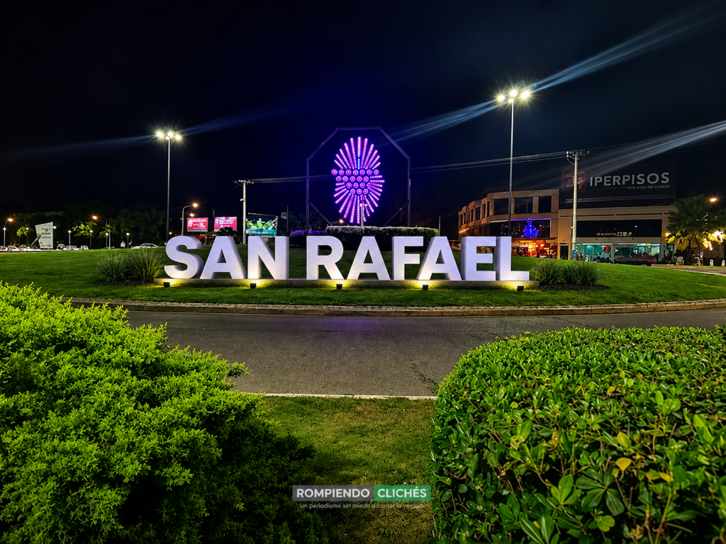 Proponen instalar letras corpóreas «SAN RAFAEL» en los accesos al departamento