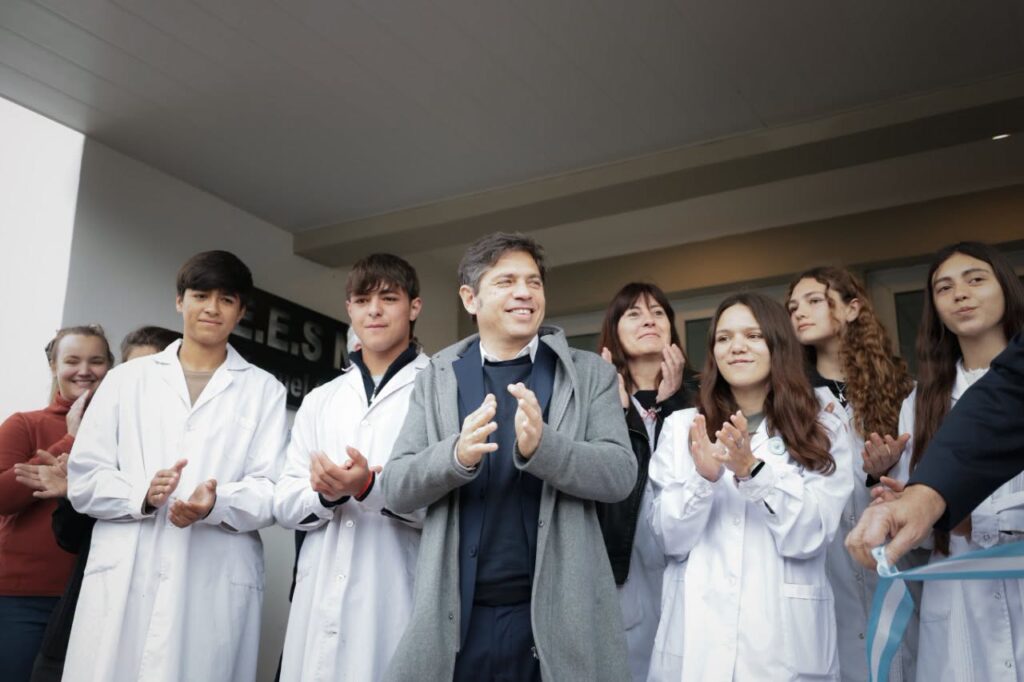 Kicillof destacó la inversión en infraestructura educativa en General Villegas